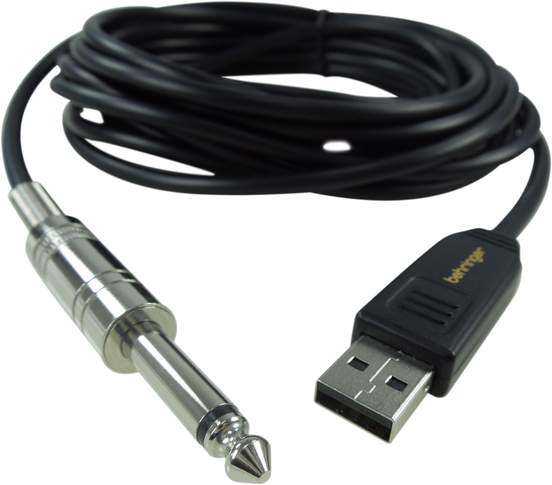 Behringer GUITAR 2 USB - Guitar to USB Interface Cable - Music Bliss Malaysia