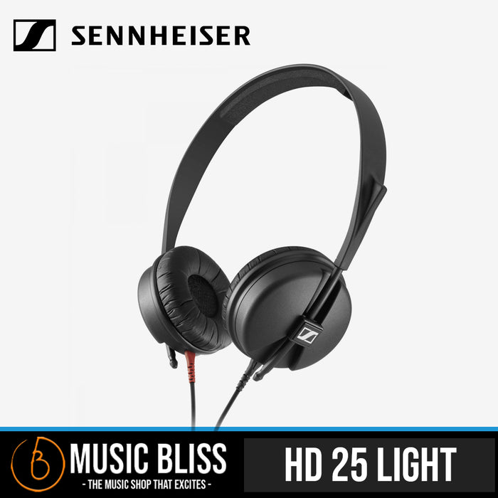 Sennheiser HD 25 Light Lightweight On-ear Studio Headphones - Music Bliss Malaysia