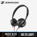 Sennheiser HD 25 Light Lightweight On-ear Studio Headphones - Music Bliss Malaysia