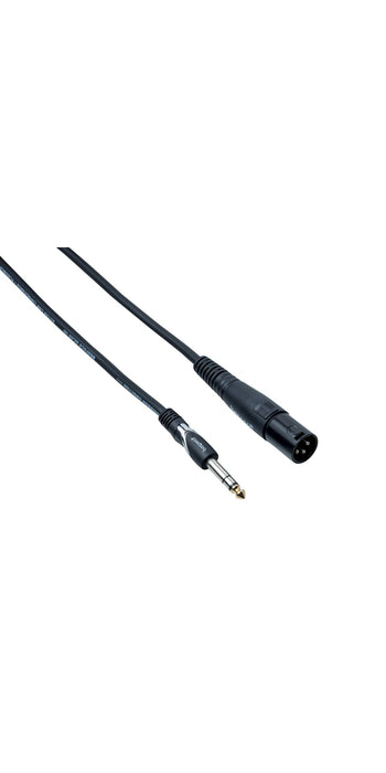 Bespeco HDSM100 High Quality Jack Stereo-XLR M Cable 1M - Music Bliss Malaysia