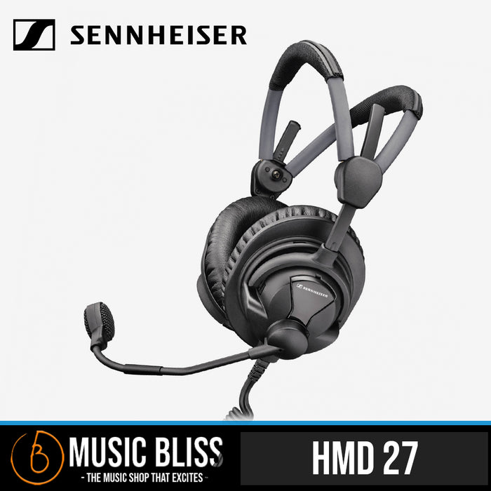 Sennheiser HMD 27 Professional Broadcast Headset - Music Bliss Malaysia