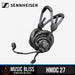 Sennheiser HMDC 27 Professional Broadcast Headset - Music Bliss Malaysia