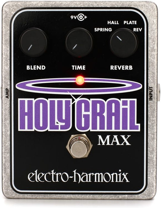 Electro Harmonix Holy Grail Max Reverb Guitar Effects Pedal (Electro-Harmonix / EHX) - Music Bliss Malaysia