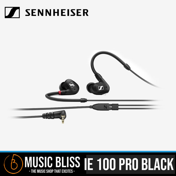 Sennheiser IE 100 PRO In-Ear Monitoring Headphones Black Music Bliss  Malaysia