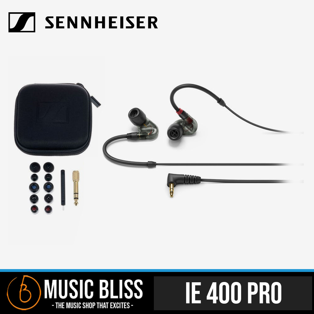 Sennheiser IE 400 Pro Monitor Earphones - Smoky Black (IE400
