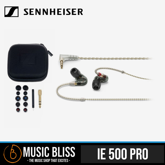 Sennheiser IE  PRO Monitor Earphones   Smoky Black   Music