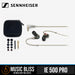 Sennheiser IE 500 PRO Monitor Earphones - Smoky Black - Music Bliss Malaysia