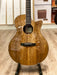Tanglewood TW4 E VC Winterleaf Series Grand Auditorium Acoustic-Electric Guitar - Black Walnut - Music Bliss Malaysia