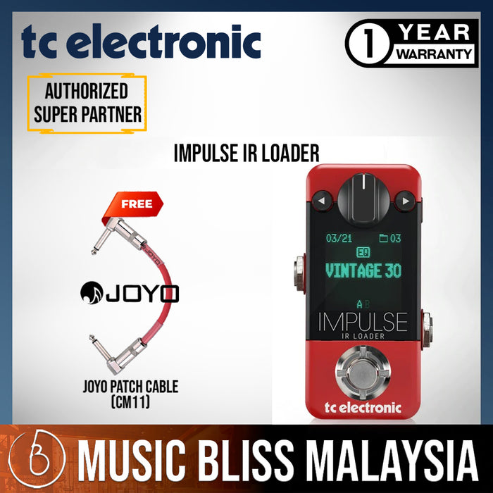 TC Electronic Impulse IR Loader - Music Bliss Malaysia
