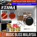 Tama Imperialstar 5-piece Drum Set with Drumsticks and Throne - 22" Kick - Coffee Teak Wrap - Music Bliss Malaysia