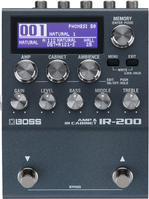 Boss IR-200 Amp and IR Cabinet Pedal *Launching Promotion* - Music Bliss Malaysia