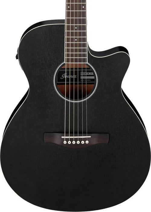 Ibanez AEG7MH Acoustic-Electric Guitar - Weathered Black - Music Bliss Malaysia