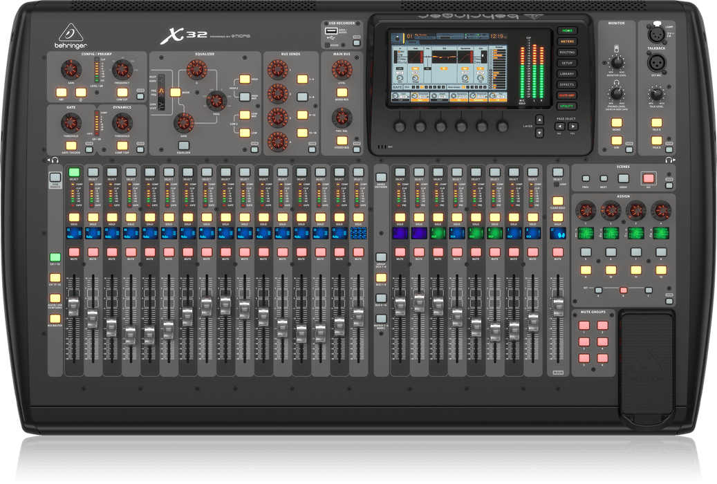 Behringer X32 40-channel Digital Mixer - Music Bliss Malaysia