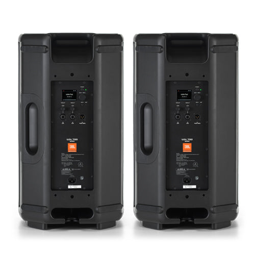 JBL EON712 1300W 12" Powered PA Speaker with Speaker Stands and Cables - Pair (EON 712 / EON-712) - Music Bliss Malaysia