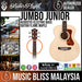 Guild Jumbo Junior Acoustic-Electric Bass Guitar Flame Maple - Music Bliss Malaysia
