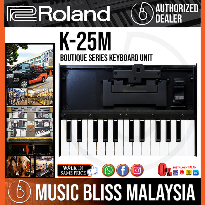 Roland Boutique Series K-25m 25-note Accessory Keyboard Unit (K25M K 25m)  *Everyday Low Prices Promotion* - Music Bliss Malaysia