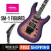 Kramer SM-1 Figured Electric Guitar - Royal Purple Perimeter - Music Bliss Malaysia