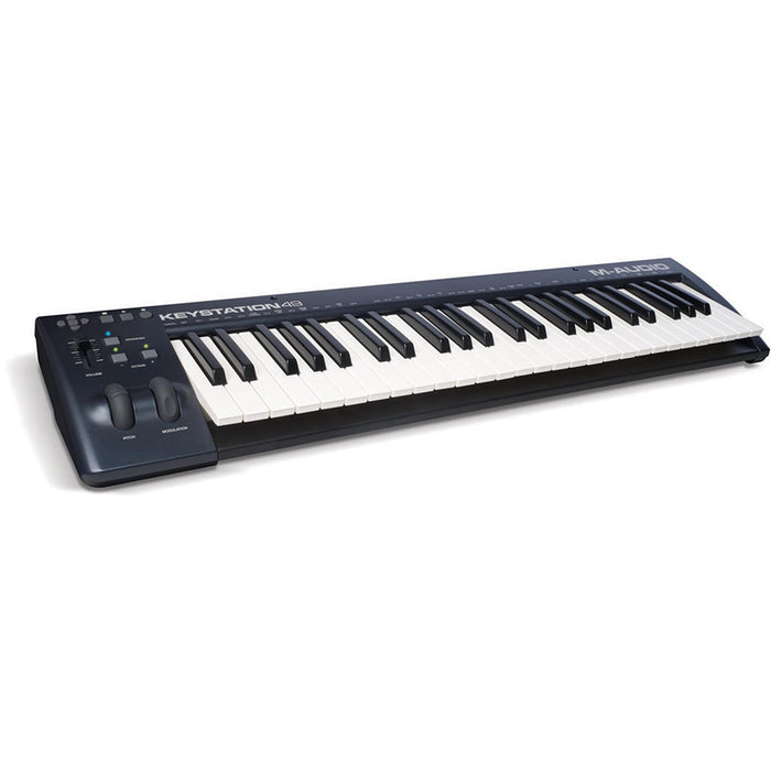 M-Audio Keystation II 49 Ultra-Portable 49-Key USB/MIDI Keyboard Controller - Music Bliss Malaysia