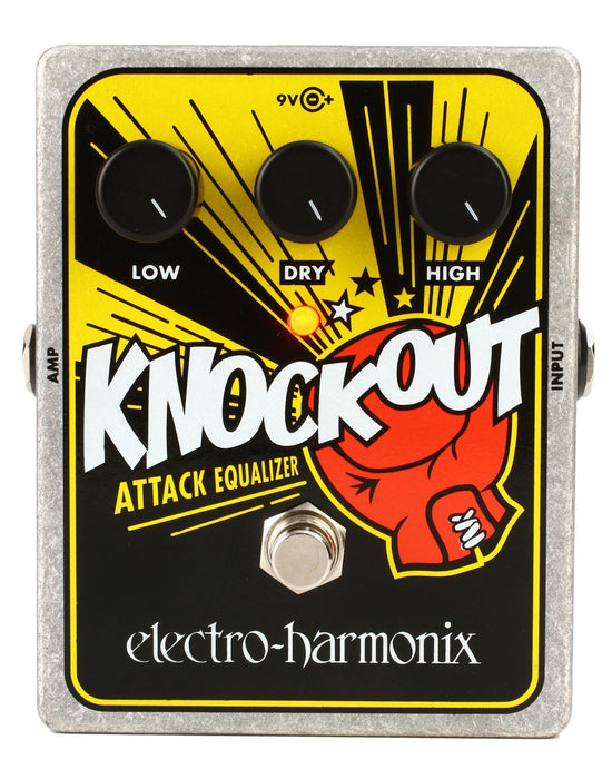 Electro Harmonix Knockout Attack Equalizer Guitar Effects Pedal (Electro-Harmonix / EHX) - Music Bliss Malaysia