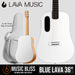 Blue Lava Original 36" with AirFlow Gigbag - Frost White - Music Bliss Malaysia