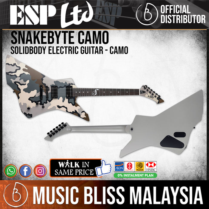 Esp james hetfield outlet signature snakebyte electric guitar
