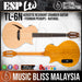 ESP LTD TL-6N Nylon-String Thinline Series Acoustic-Electric Guitar - Natural (TL6NNAT) - Music Bliss Malaysia