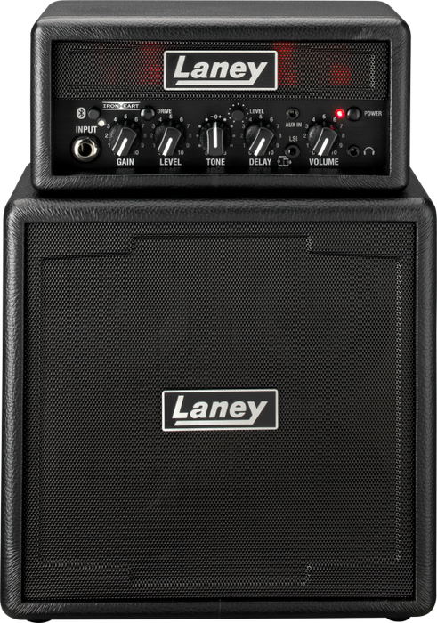 Laney Ministack-B-Iron Bluetooth Battery Powered Guitar Amplifier (MINISTACK B IRON) - Music Bliss Malaysia