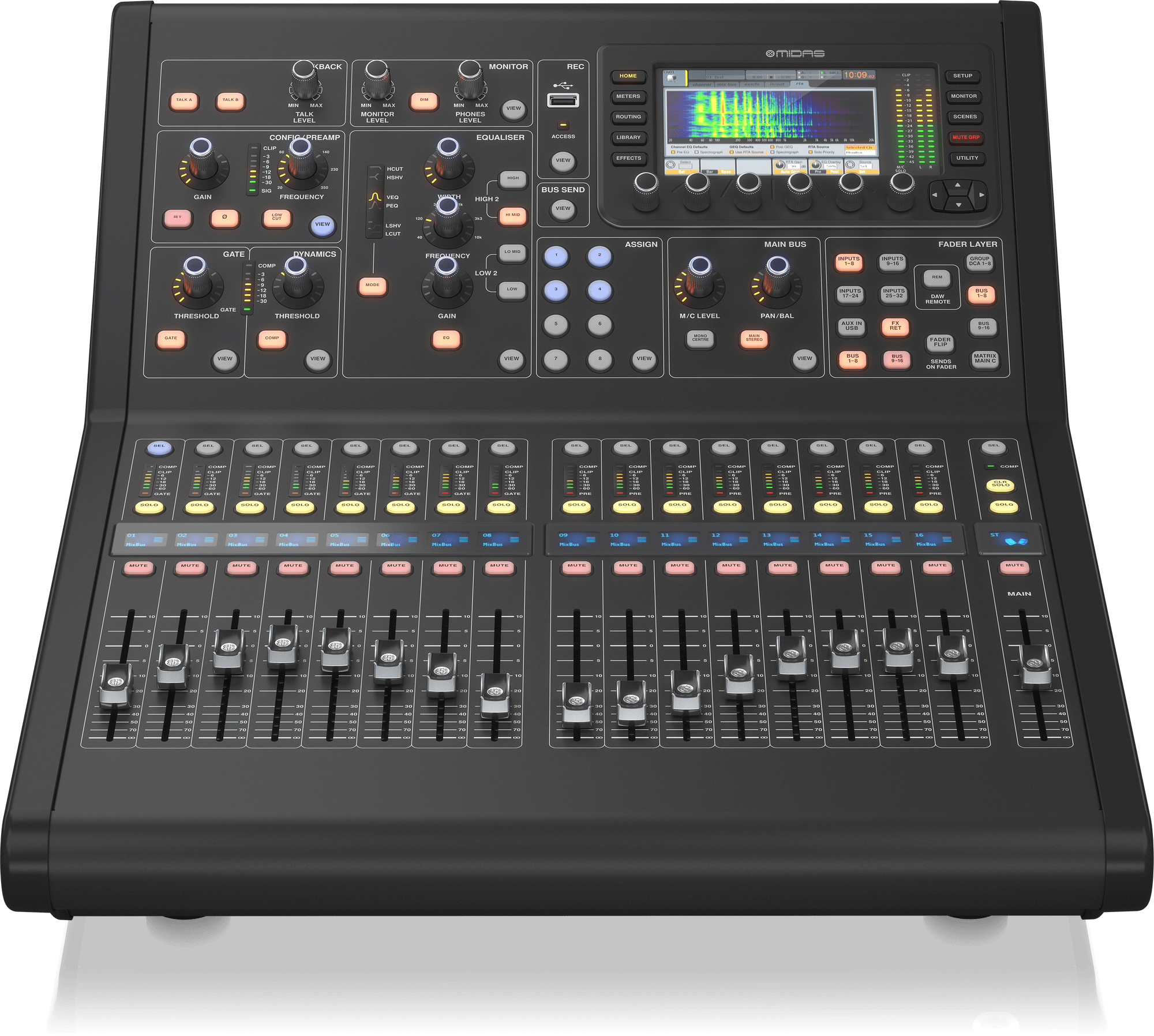Midas M32R LIVE 40-channel Digital Mixer for Live Performance and Studio Recording (M32RLIVE) - Music Bliss Malaysia