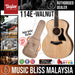Taylor 114e - Layered Walnut Back and Sides with Bag (114-e / 114 e) *Crazy Sales Promotion* - Music Bliss Malaysia