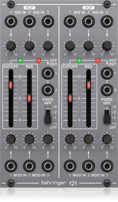 Behringer 121 Dual VCF Eurorack Module - Music Bliss Malaysia