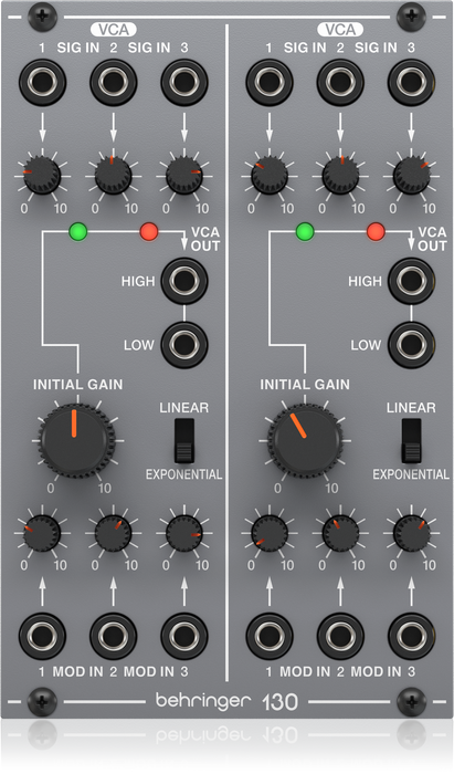 Behringer 130 Dual VCA Eurorack Module - Music Bliss Malaysia