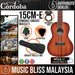 Cordoba 15CM-E Sunburst Concert Ukulele - Mahogany Top, Mahagony Back & Sides with Pickup (FREE Gator Bag) - Music Bliss Malaysia