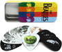 D'Addario Beatles Signature Pick-Tin, Stripes, 15 Picks, Medium (1CAB4-15BT2) - Music Bliss Malaysia