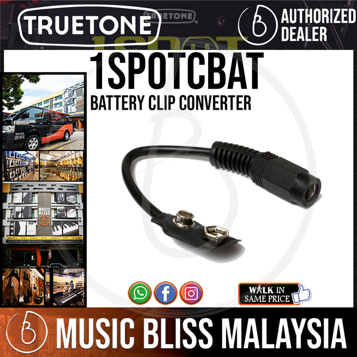 Truetone 1 SPOT Battery Clip Converter - Music Bliss Malaysia