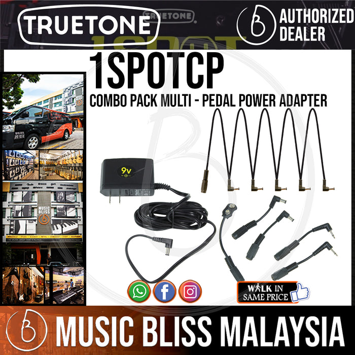 Truetone 1 SPOT Combo Pack Multi-pedal Power Adapter - Music Bliss Malaysia