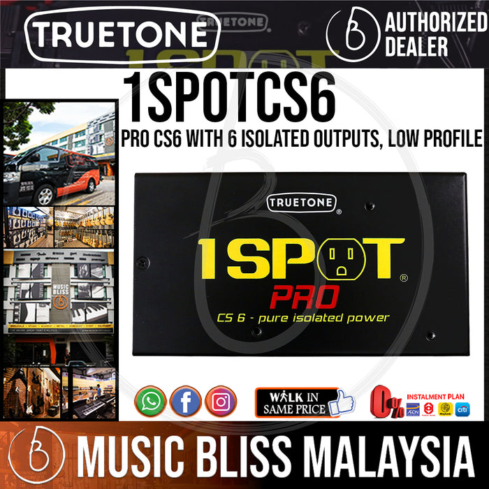 Truetone 1 SPOT PRO CS6 with 6 Isolated Outputs, Low Profile - Music Bliss Malaysia