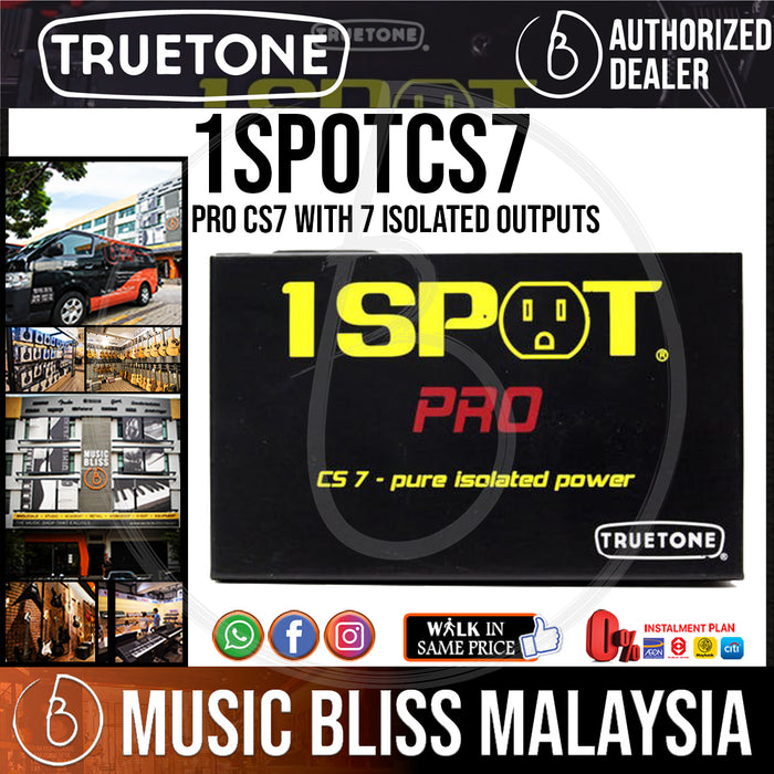 Truetone 1 SPOT PRO CS7 with 7 Isolated Outputs - Music Bliss Malaysia