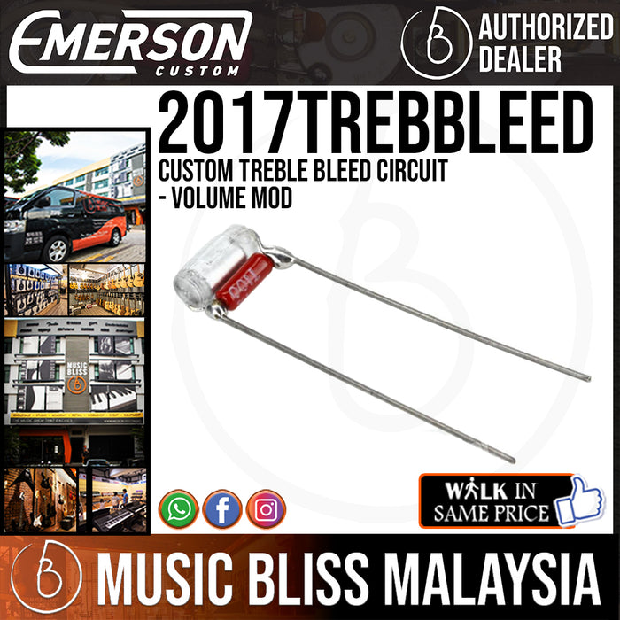 Emerson Custom Treble Bleed Circuit - Volume Mod - Music Bliss Malaysia
