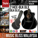 Taylor 214ce DLX - Black, Layered Sapele back and sides with Hardcase (214ceBLK DLX / 214ce BLK DLX) *Crazy Sales Promotion* - Music Bliss Malaysia
