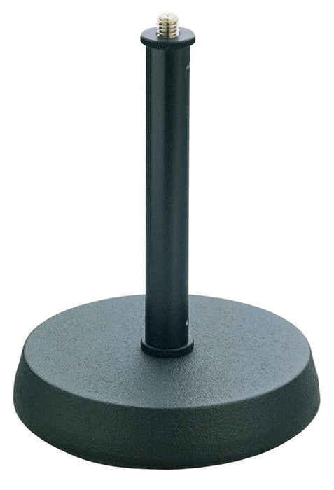 K&M 23200-500-55 Table Microphone Stand - Black - Music Bliss Malaysia