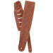 D'Addario. 25PRF05 Vented Leather Guitar Strap, Honey Apache - Music Bliss Malaysia