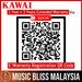 Kawai CA701 88-key Digital Piano - Premium Rosewood - Music Bliss Malaysia
