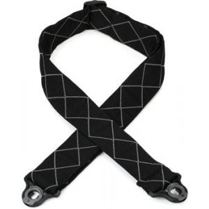 D'Addario 50BAL02 Auto Lock Guitar Strap - Padded Diamonds - Music Bliss Malaysia
