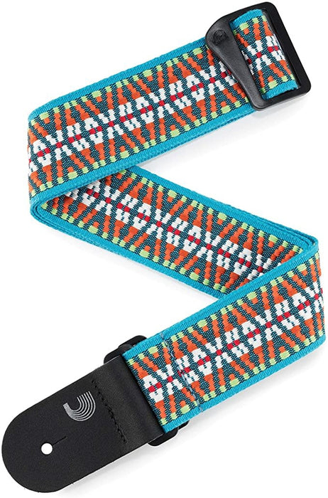 D'Addario 50G09 Sunset Hootenanny Woven Guitar Strap - Music Bliss Malaysia
