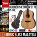 Taylor 517e Grand Pacific Builder's Edition V-Class - Natural with Hardcase (517-e / 517 e) *Crazy Sales Promotion* - Music Bliss Malaysia