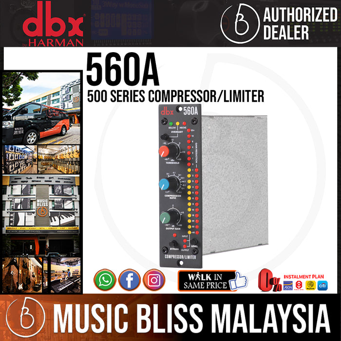 dbx 560A Compressor/Limiter *Everyday Low Prices Promotion* - Music Bliss Malaysia