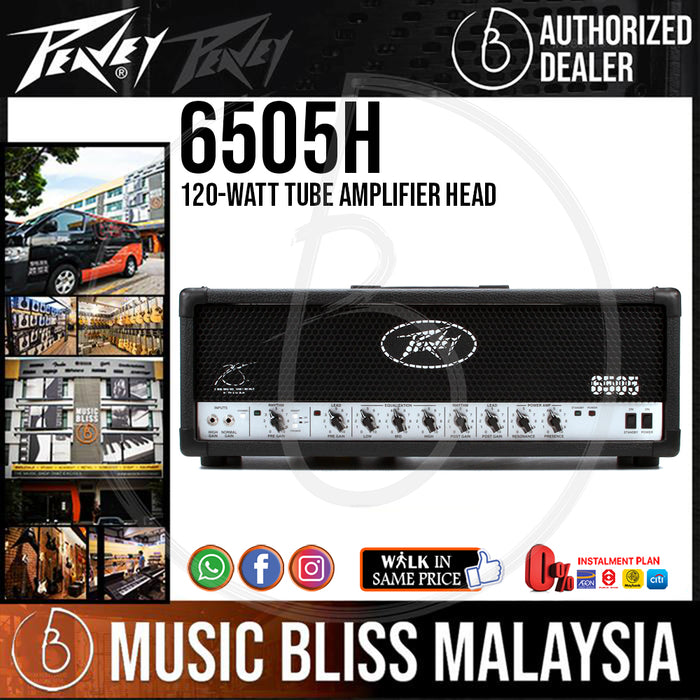 Peavey 6505 120-watt Tube Amplifier Head - Music Bliss Malaysia