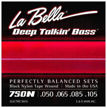 Black tapewound bass strings discount