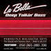 La Bella 760FHBB Beatle Bass Flatwound Bass Strings - Standard - Music Bliss Malaysia