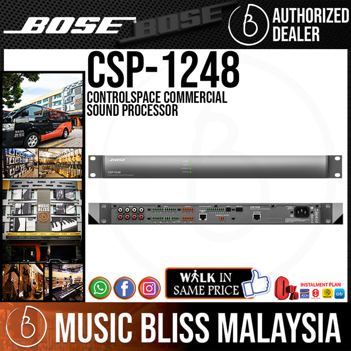 Bose ControlSpace CSP-1248 Commercial Sound Processor - Music Bliss Malaysia